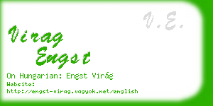 virag engst business card